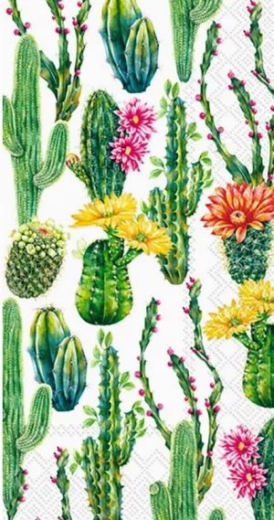 Paper Cocktail Napkin - Exotic Garden