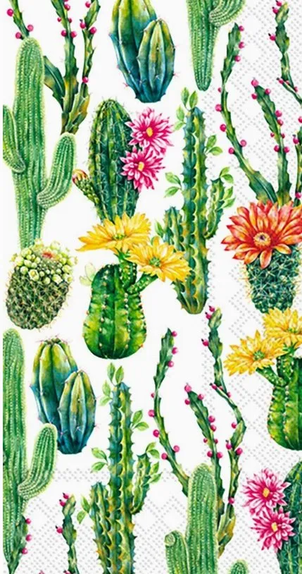 Paper Cocktail Napkin - Exotic Garden