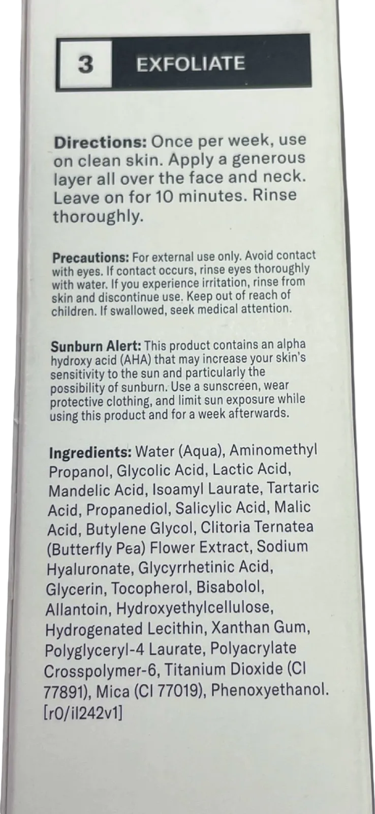 Paula's Choice Skin Perfecting 25% AHA   2% BHA Exfoliant Peel No Shade 30ml