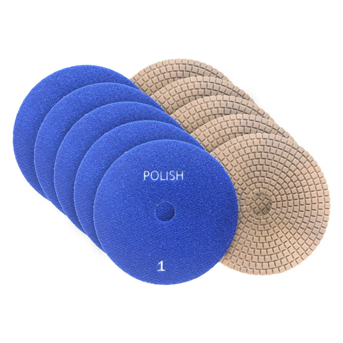 Pioneer Eclipse 5" PowerPolish™ Decorative Floor Polishing Discs - Kit of 10 Discs of the Same Grit
