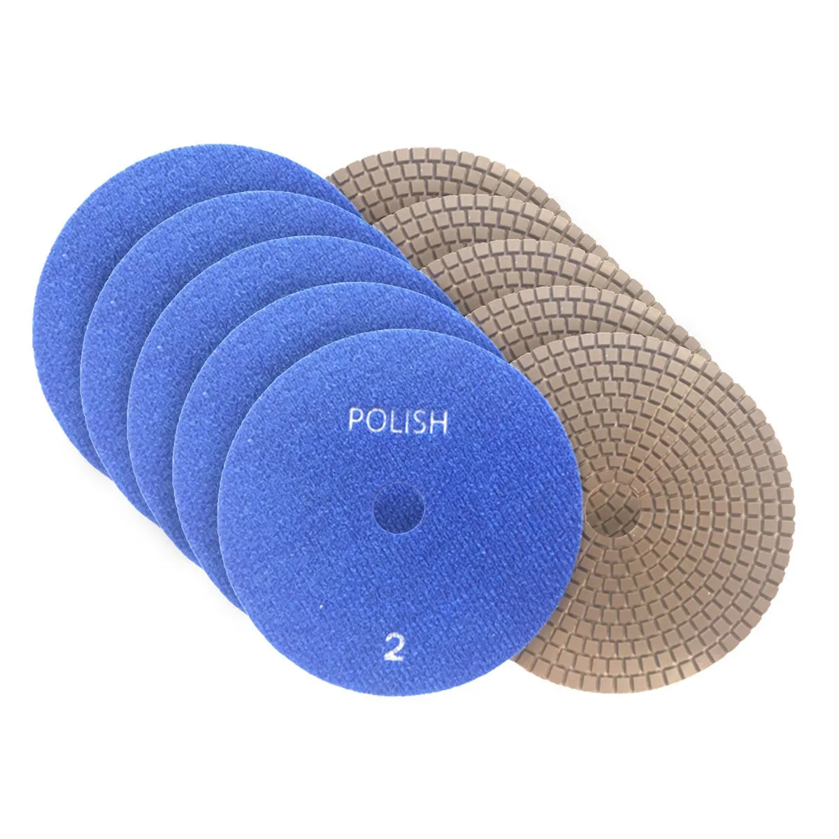 Pioneer Eclipse 5" PowerPolish™ Decorative Floor Polishing Discs - Kit of 10 Discs of the Same Grit