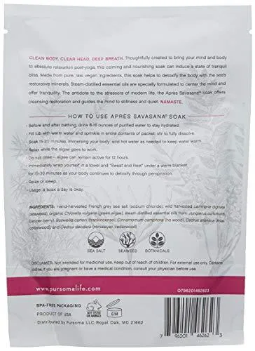 Pursoma APRÈS SAVASANA Bath Soak - 4 oz