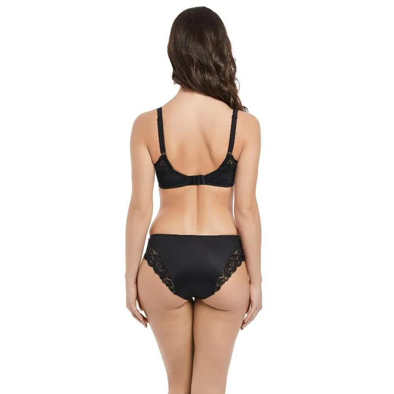 Rebecca Lace Full Cup Spacer Bra Black - Fantasie