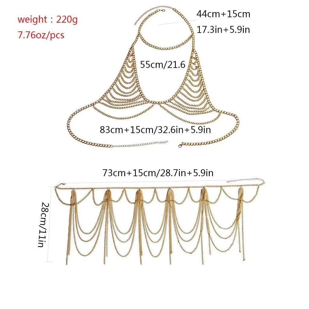 Royal Goddess Body Jewelry Set