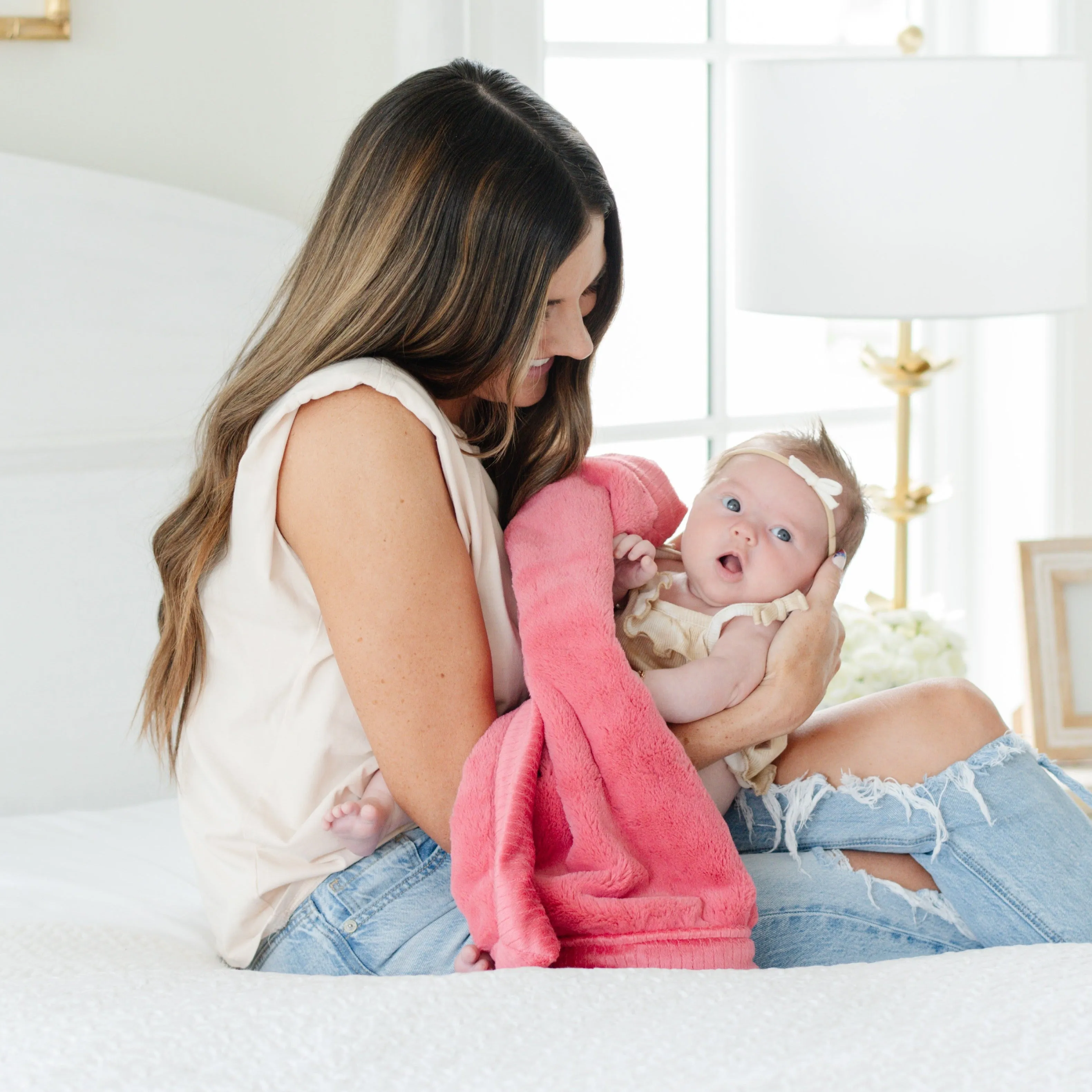 Saranoni Lush Mini Blanket | Primrose