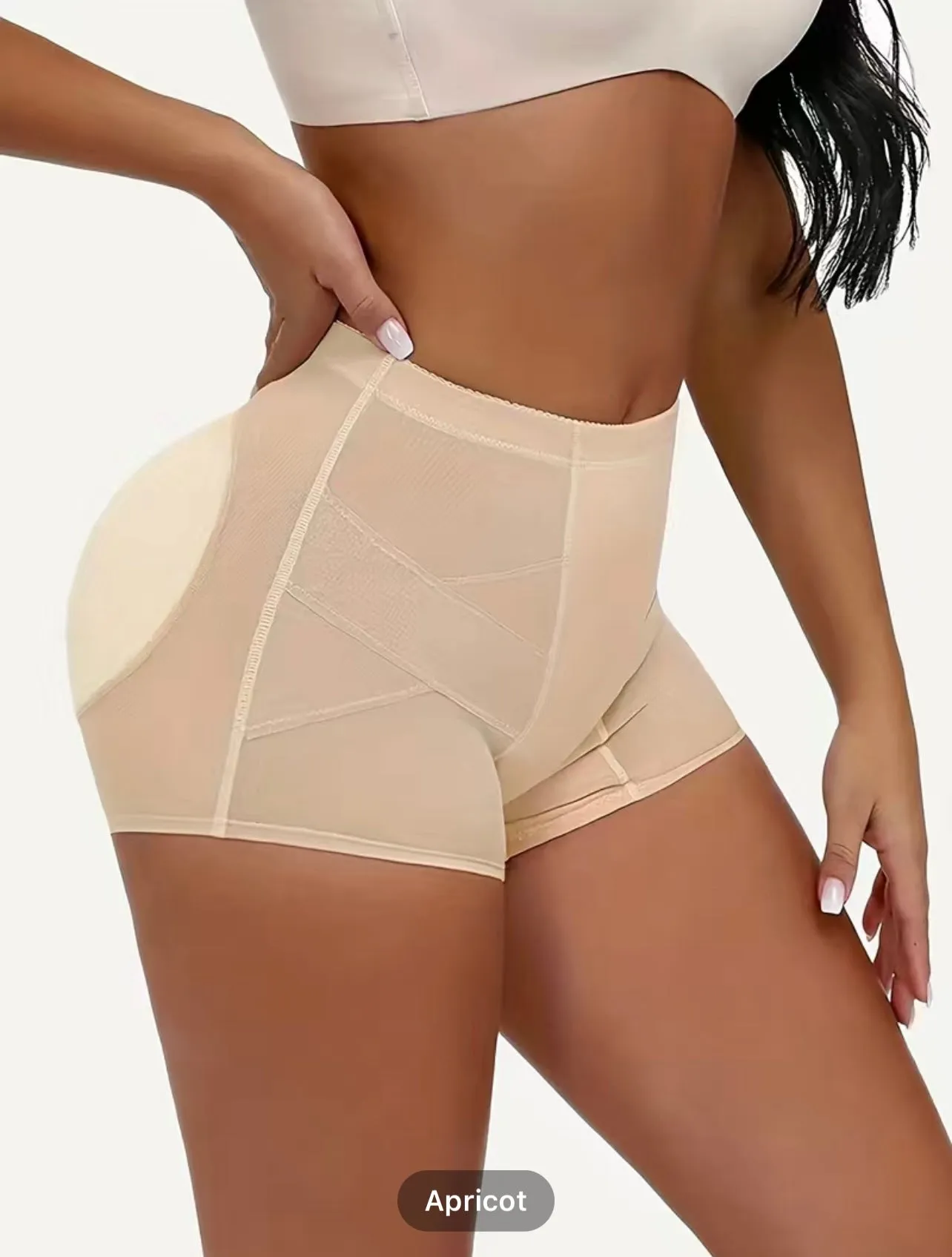 Seamless Padded Butt Lifting Bootie Enhancing Shapwear