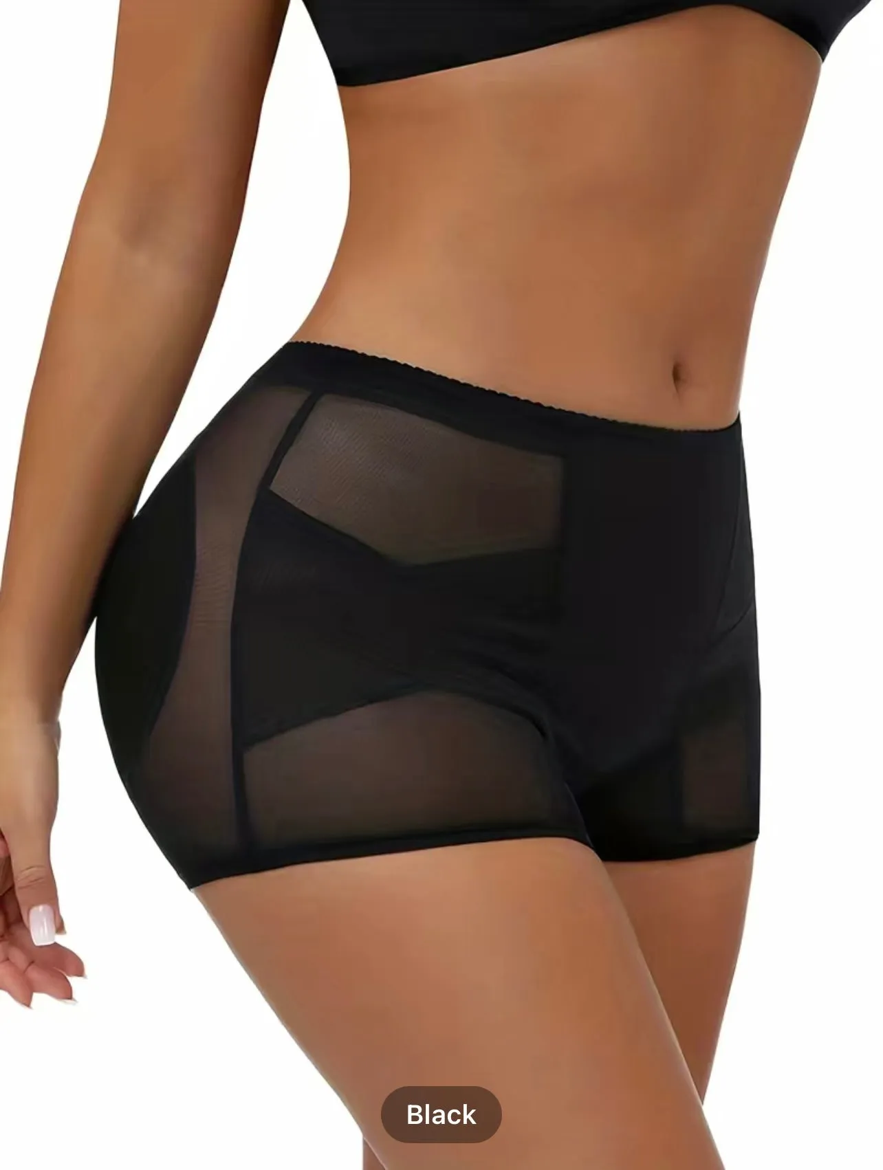 Seamless Padded Butt Lifting Bootie Enhancing Shapwear