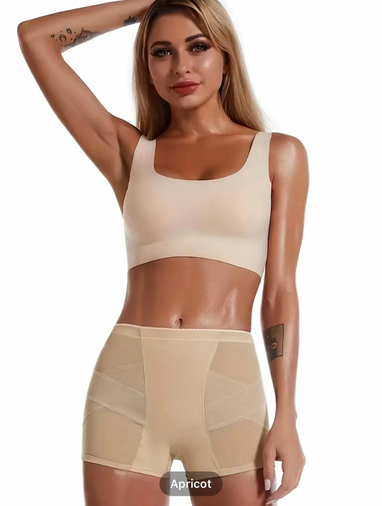 Seamless Padded Butt Lifting Bootie Enhancing Shapwear
