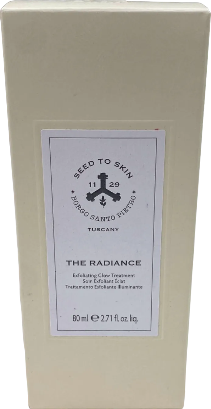 Seed to Skin The Radiance Exfoliating Glow Treatment 80ml