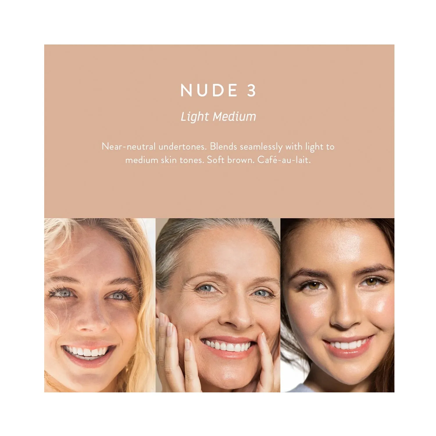 Skin Tint Instant Glow - Nude 3: Light Medium