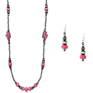The Lenny Fashion Lightening Bolt Necklace